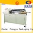 Zhongya Packaging pipe cutting machine factory price for factory