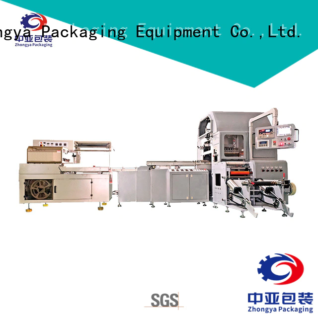 Zhongya Packaging automatic labeling machine factory price for workplace