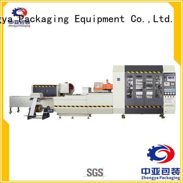 Zhongya Packaging smooth automatic cutting machine on sale for plants