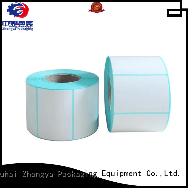 Zhongya Packaging thermal labels on sale for supermarket