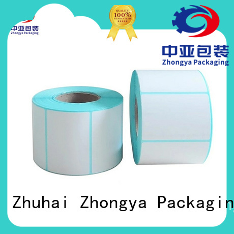 Zhongya Packaging direct thermal labels on sale for mall