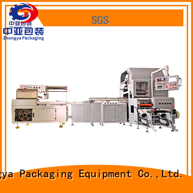 Zhongya Packaging automatic labeling machine directly sale for workplace
