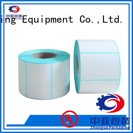 Zhongya Packaging quality thermal labels manufacturer for market