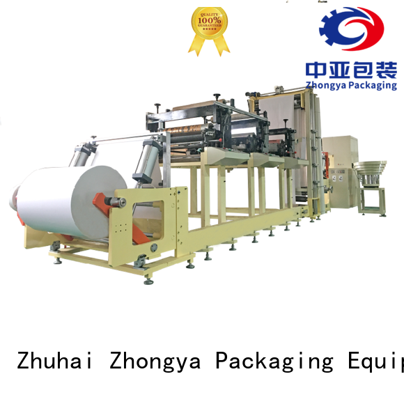 Zhongya Packaging smooth paper slitting machine on sale for workplace