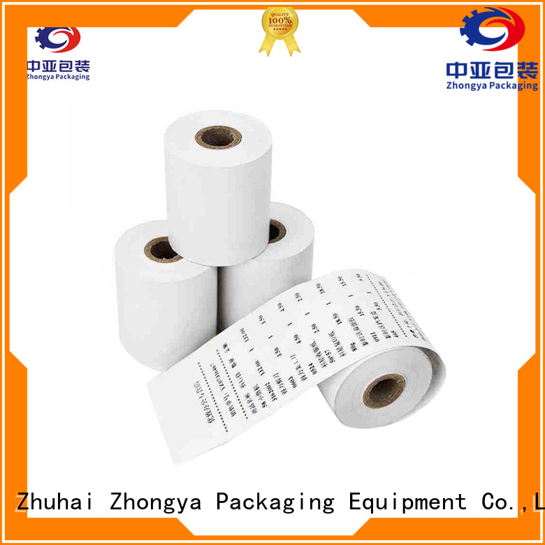 Zhongya Packaging thermal roll supplier for shop