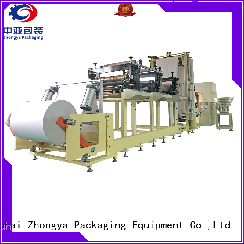 Zhongya Packaging high efficiency rewinding machine manufacturer for workplace