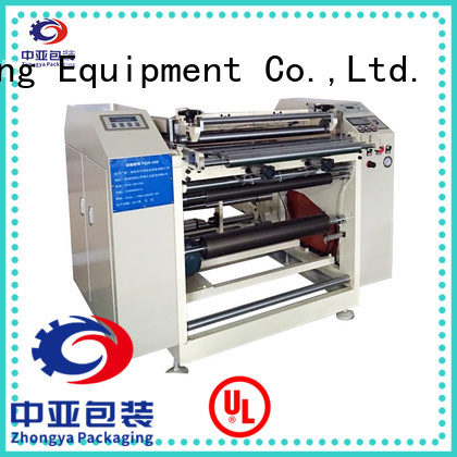 Zhongya Packaging professional paper rewinding machine directly sale for plants