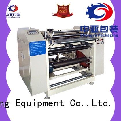Zhongya Packaging roll slitting machine manufacturer for plants