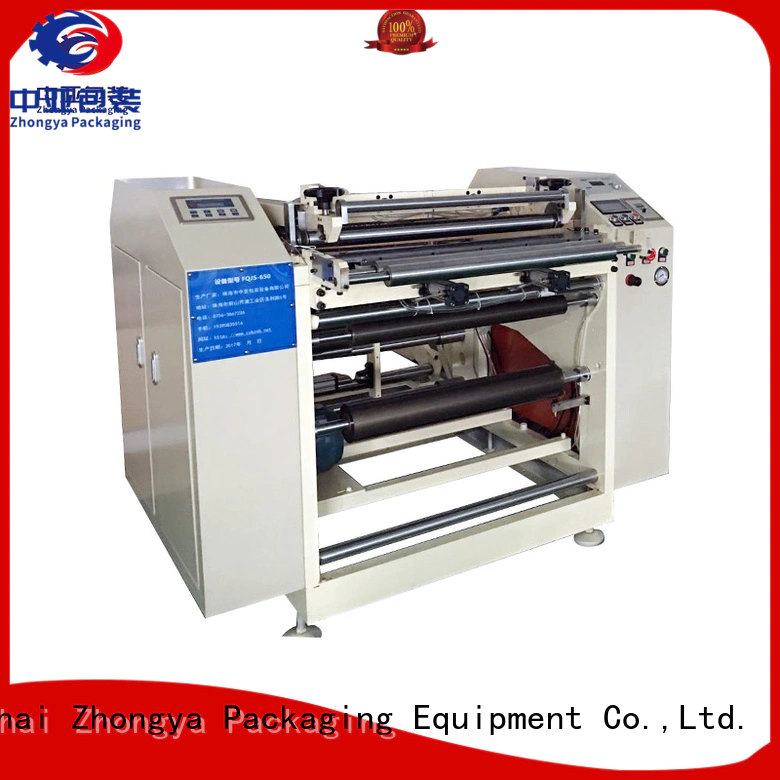 Zhongya Packaging long lasting paper rewinding machine from China for workplace