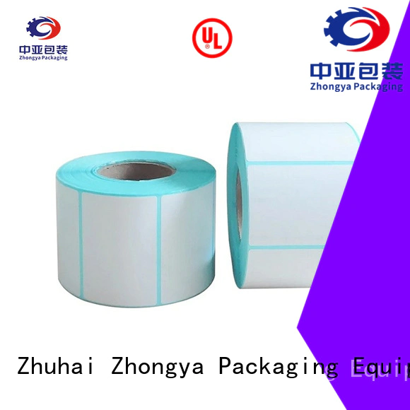 Zhongya Packaging direct thermal labels directly sale for supermarket