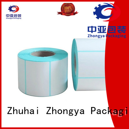 Zhongya Packaging excellent thermal labels manufacturer for shop