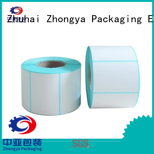 Zhongya Packaging cost-effective thermal labels on sale for mall