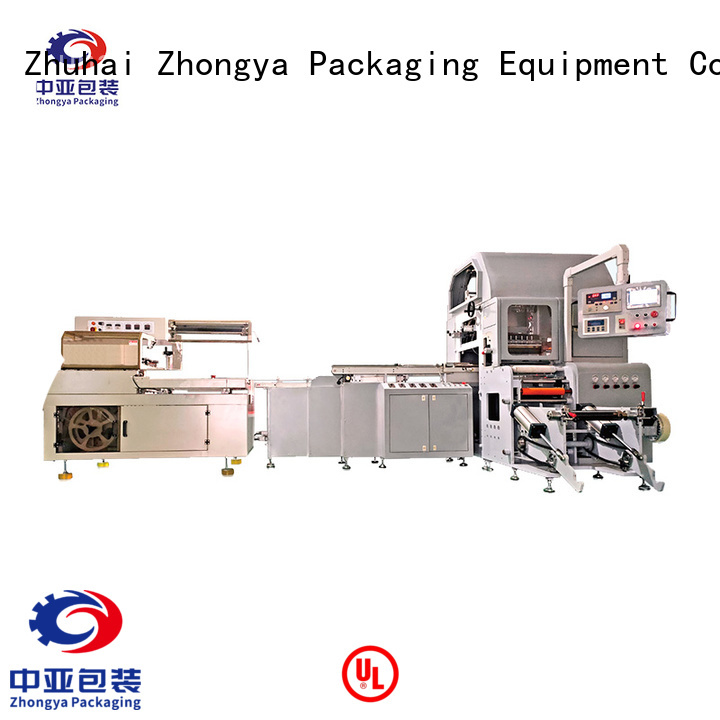 Zhongya Packaging popular automatic labeling machine directly sale for factory