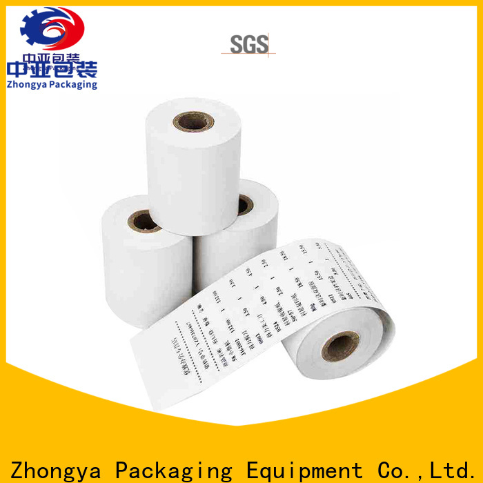 Zhongya Packaging good quality thermal paper rolls wholesale for mall
