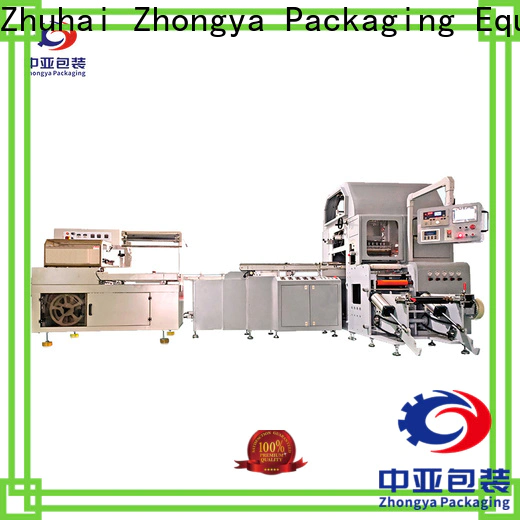Zhongya Packaging automatic labeling machine factory price for plants