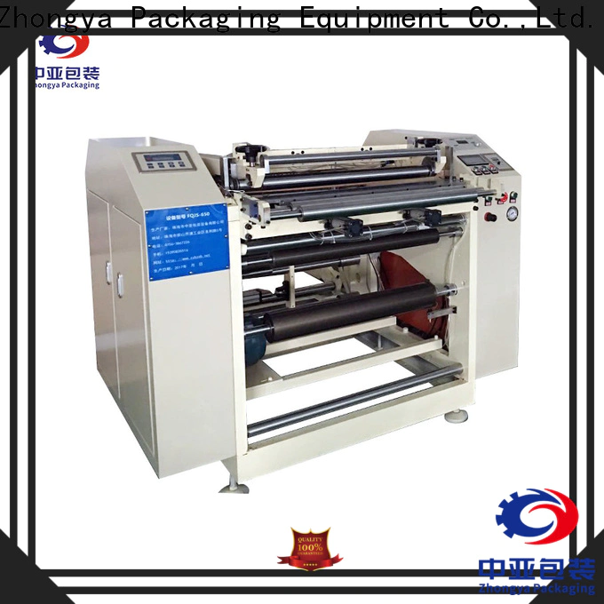 Zhongya Packaging professional roll slitting machine from China for workplace