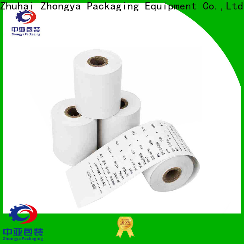 Zhongya Packaging thermal paper wholesale for shop