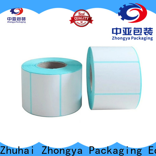 Zhongya Packaging thermal labels directly sale for shop