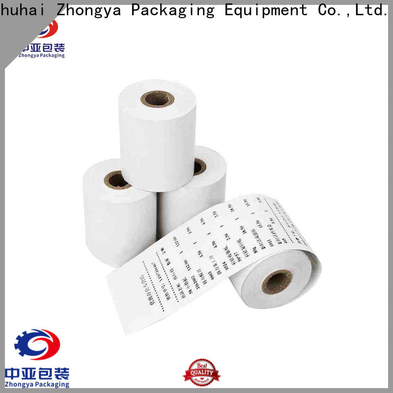 Zhongya Packaging practical thermal roll manufacturer for shop