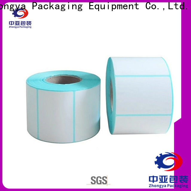 Zhongya Packaging quality thermal labels factory price for mall