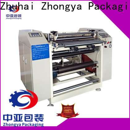 Zhongya Packaging roll slitting machine customized for factory