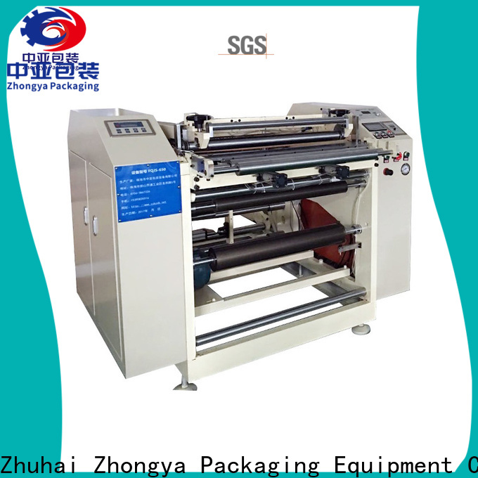 Zhongya Packaging long lasting paper rewinding machine manufacturer for factory