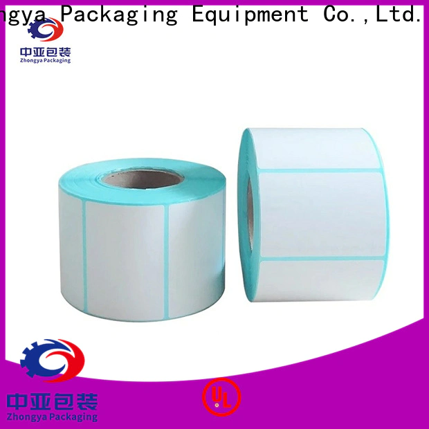 Zhongya Packaging thermal labels manufacturer for supermarket