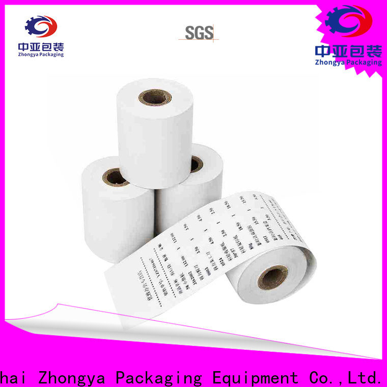 Zhongya Packaging thermal paper rolls manufacturer for market