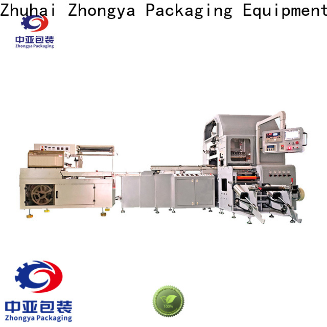Zhongya Packaging flexible sticker labelling machine directly sale for plants