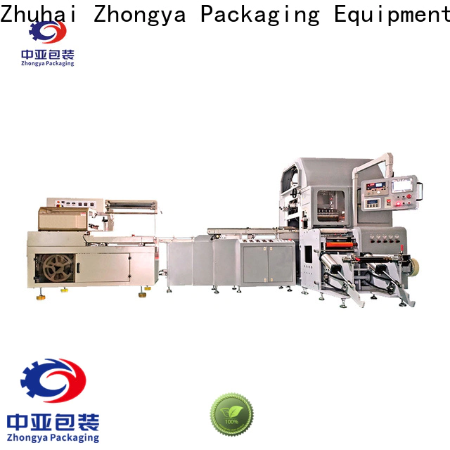 Zhongya Packaging flexible sticker labelling machine directly sale for plants