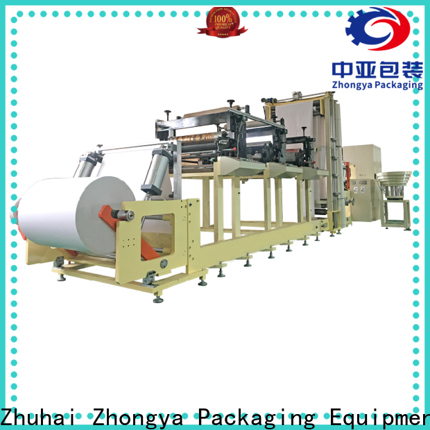 Zhongya Packaging slitting machine directly sale for workplace