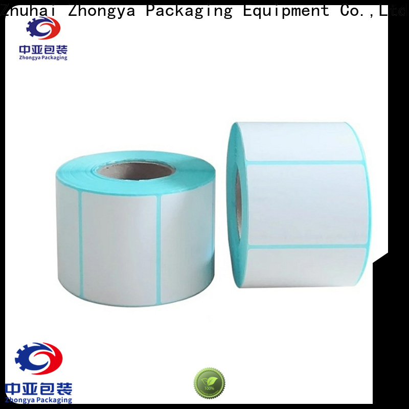 Zhongya Packaging quality thermal labels on sale for supermarket