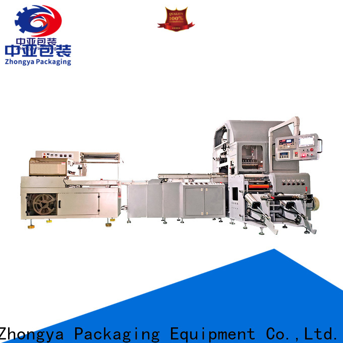Zhongya Packaging sticker labelling machine on sale for thermal paper