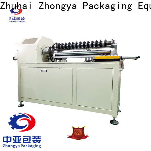 Zhongya Packaging adjustable pipe cutting machine supplier for thermal paper