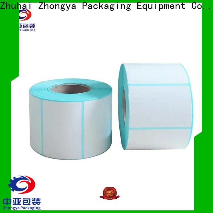 Zhongya Packaging thermal labels directly sale for supermarket