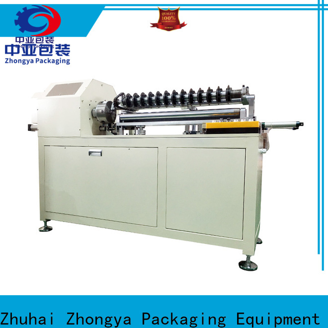 Zhongya Packaging smooth core cutting machine factory price for factory