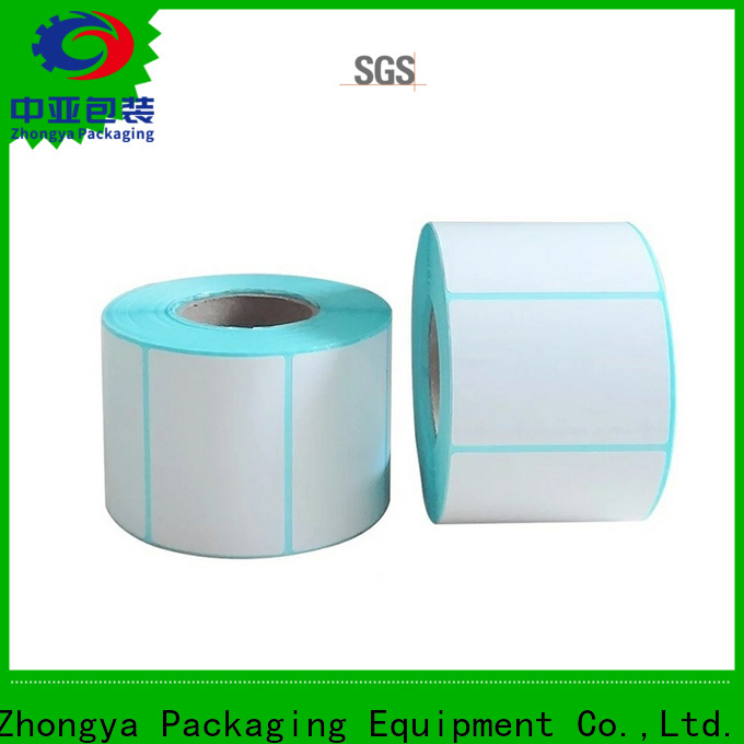 Zhongya Packaging thermal labels factory price for supermarket