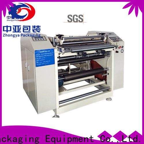 Zhongya Packaging roll slitting machine manufacturer for factory