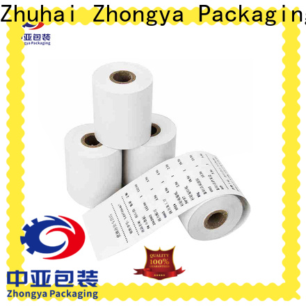 Zhongya Packaging professional thermal roll supplier for shop