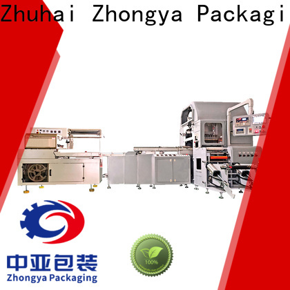 Zhongya Packaging flexible automatic labeling machine factory price for workplace