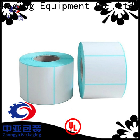 Zhongya Packaging direct thermal labels on sale for market