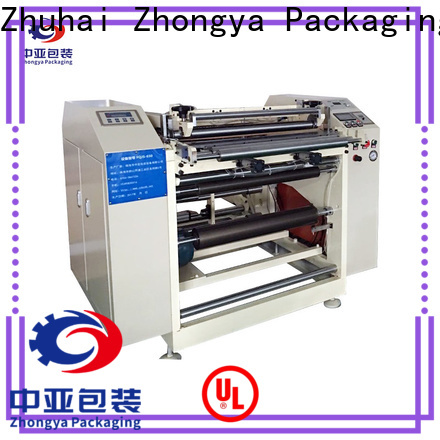 Zhongya Packaging professional paper rewinding machine from China for factory