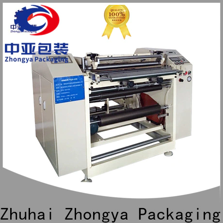 Zhongya Packaging reliable slitter rewinder machine manufacturer manufacturer for plants