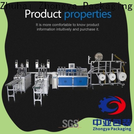 Zhongya Packaging safe surgical mask machine supplier for thermal paper