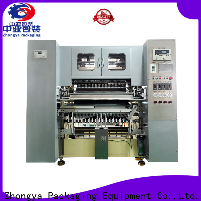 Zhongya Packaging high efficiency paper slitting machine supplier for plants