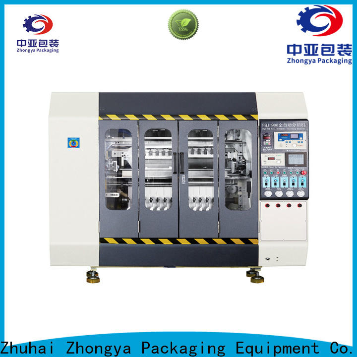 Zhongya Packaging adjustable threading machine directly sale for thermal paper
