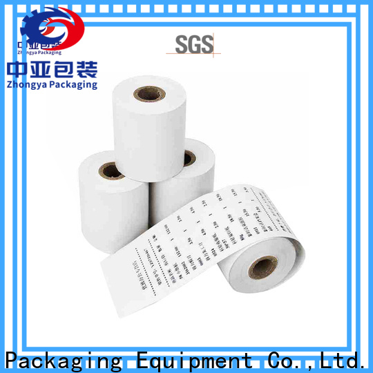 Zhongya Packaging good quality thermal paper rolls supplier for shop