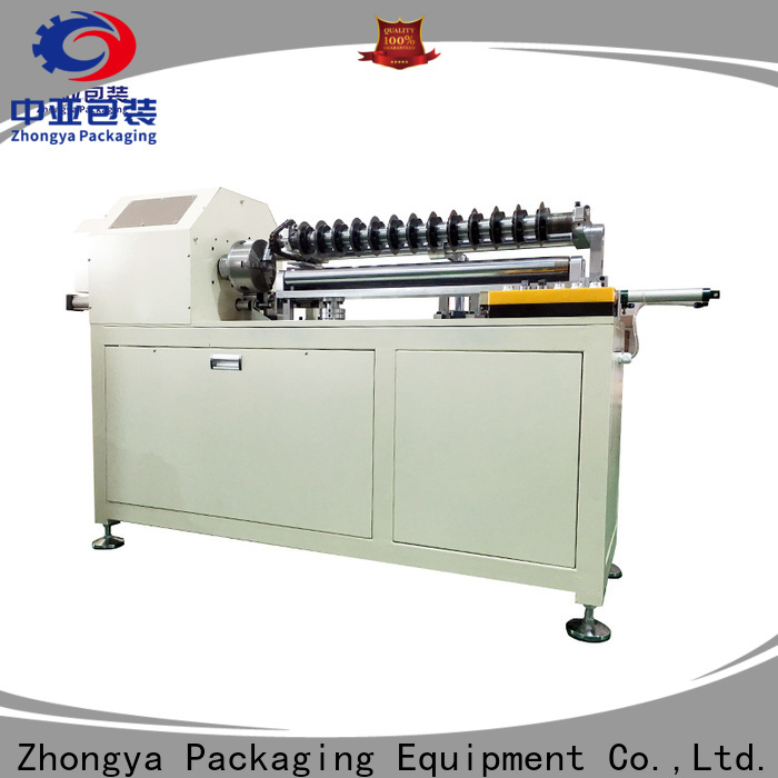 Zhongya Packaging high efficiency core cutting machine on sale for workplace