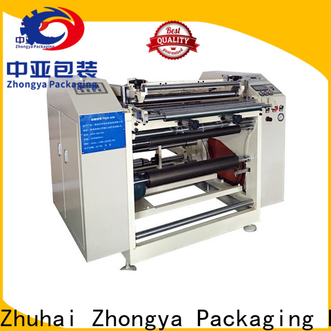 Zhongya Packaging slitter rewinder machine manufacturer from China for thermal paper