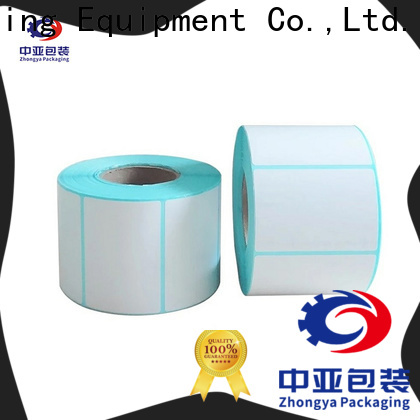 Zhongya Packaging thermal labels on sale for shop